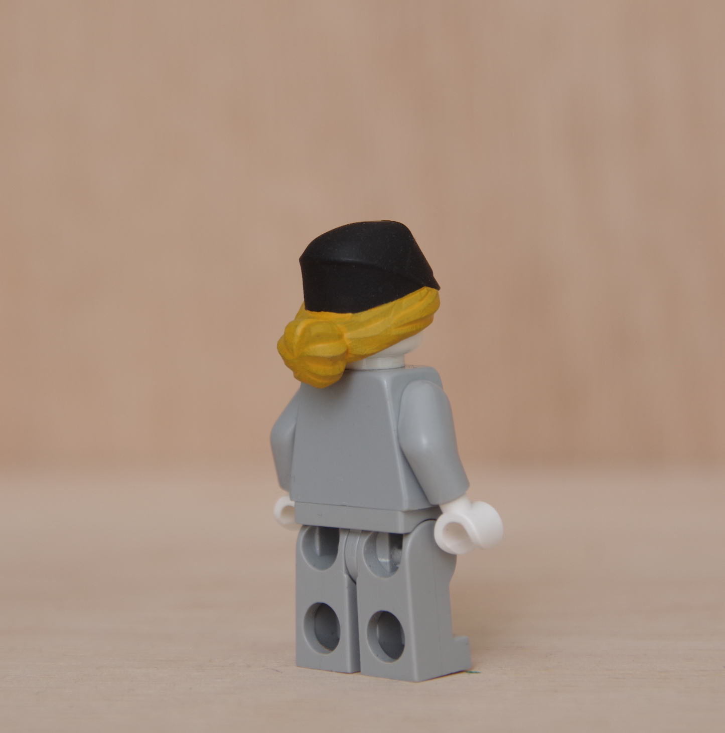 Female Officer Hat Black/Blonde