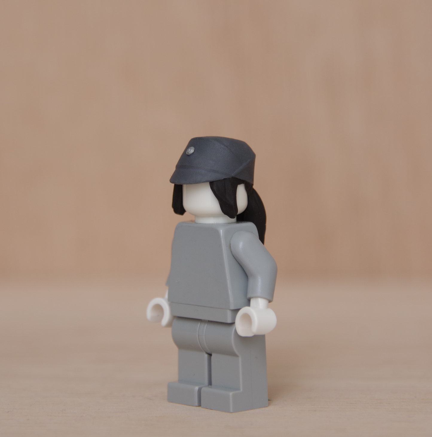 Female Officer Hat Grey/Black